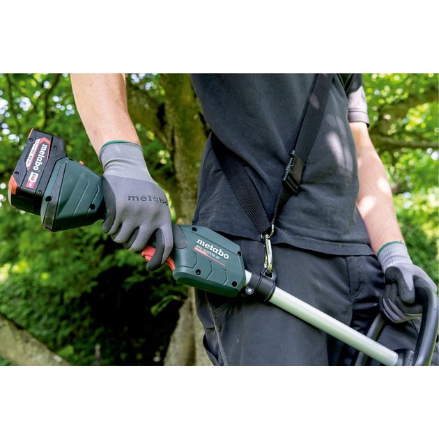 Metabo Тример садовий акумуляторний RTD 18 LTX BL 30, 18В, 30см, нитка 2мм, 0-6500об/хв, 3.4кг, без АКБ та ЗП, фото , изображение 6 | SNABZHENIE.com.ua Metabo Тример садовий акумуляторний RTD 18 LTX BL 30, 18В, 30см, нитка 2мм, 0-6500об/хв, 3.4кг, без АКБ та ЗП, фото , изображение 6 | SNABZHENIE.com.ua