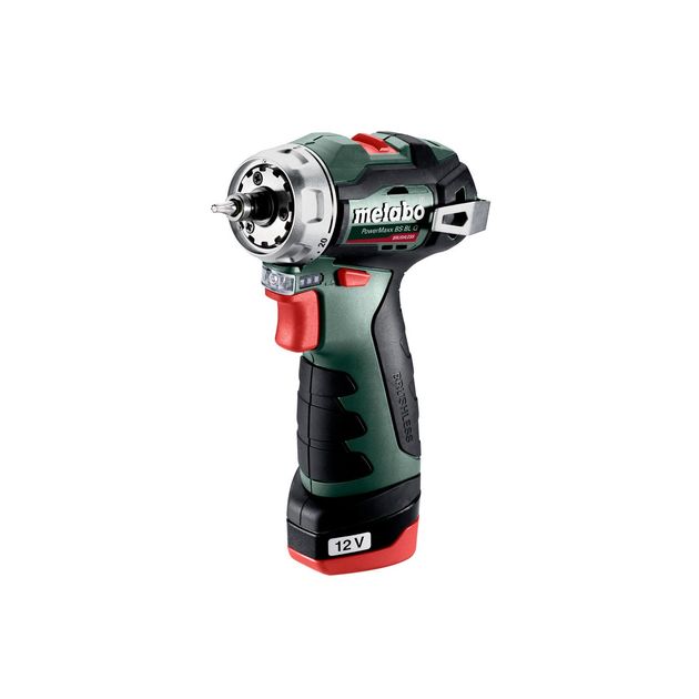 Metabo Шурпокрут-дриль POWERMAXX BS BL Q, акумуляторний, 2*12В, 2 Аг, кейс, 0.8кг, фото , изображение 5 | SNABZHENIE.com.ua Metabo Шурпокрут-дриль POWERMAXX BS BL Q, акумуляторний, 2*12В, 2 Аг, кейс, 0.8кг, фото , изображение 5 | SNABZHENIE.com.ua