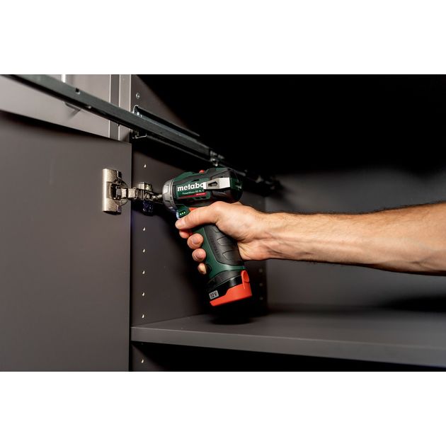 Metabo Шурпокрут-дриль POWERMAXX BS BL Q, акумуляторний, 2*12В, 2 Аг, кейс, 0.8кг, фото , изображение 6 | SNABZHENIE.com.ua Metabo Шурпокрут-дриль POWERMAXX BS BL Q, акумуляторний, 2*12В, 2 Аг, кейс, 0.8кг, фото , изображение 6 | SNABZHENIE.com.ua