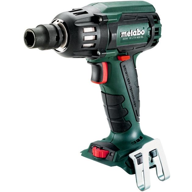 Metabo Гайковерт ударний SSW 18 LTX 400 BL, акумуляторний, 18В, без АКБ та ЗП, фото  | SNABZHENIE.com.ua
