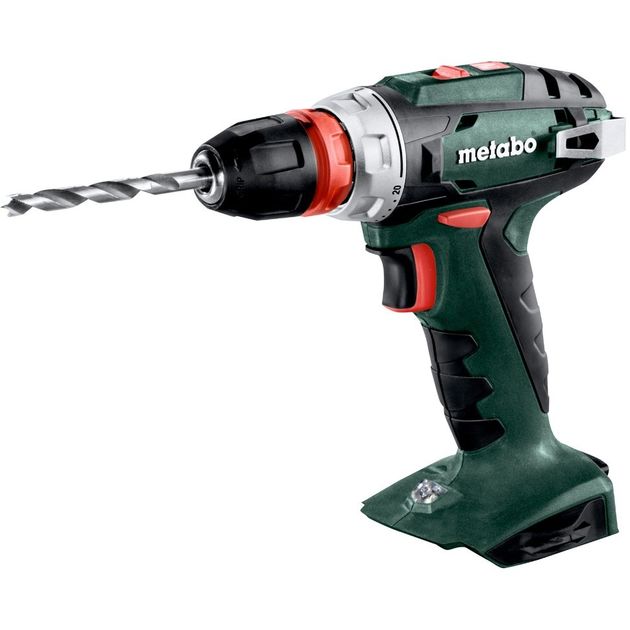 Metabo Шурпокрут-дриль BS 18 QUICK, акумуляторний, 18В, 1.3кг, без АКБ та ЗП, фото , зображення 2 | SNABZHENIE.com.ua Metabo Шурпокрут-дриль BS 18 QUICK, акумуляторний, 18В, 1.3кг, без АКБ та ЗП, фото , зображення 2 | SNABZHENIE.com.ua