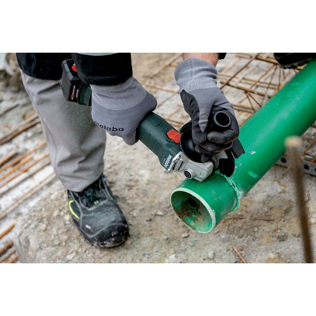 Metabo Шліфмашина кутова акумуляторна W 18 L 9-125 QUICK, 125мм, Li-Power, 2*18В, 5.2Аг, 2.3кг, фото , изображение 6 | SNABZHENIE.com.ua Metabo Шліфмашина кутова акумуляторна W 18 L 9-125 QUICK, 125мм, Li-Power, 2*18В, 5.2Аг, 2.3кг, фото , изображение 6 | SNABZHENIE.com.ua