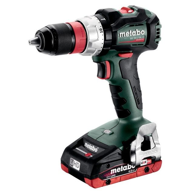 Metabo Шурпокрут-дриль BS 18 LT BL Q, акумуляторний, LiHD, 2*18В, 4Ач, metaBOX 145, 1.8кг, фото  | SNABZHENIE.com.ua