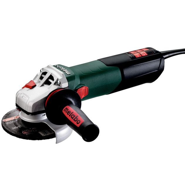 Metabo Шліфмашина кутова WEVA 15-125 QUICK, 125мм, 1550Вт, 2800-11000об/хв, М14, 2.5кг, фото  | SNABZHENIE.com.ua