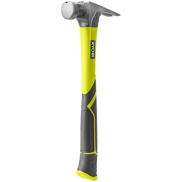 Ryobi Молоток столярний RH16FSS 450г магнітний утримувач руків'я скловолокно, фото , зображення 4 | SNABZHENIE.com.ua Ryobi Молоток столярний RH16FSS 450г магнітний утримувач руків'я скловолокно, фото , зображення 4 | SNABZHENIE.com.ua