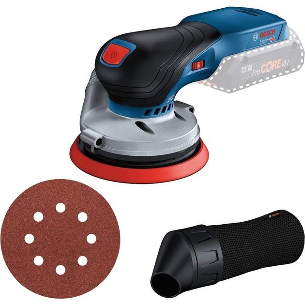 Bosch Шліфмашина ексцентрикова акумуляторна GEX 18V-125 соло, фото  | SNABZHENIE.com.ua