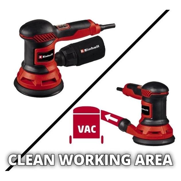 Einhell Шліфмашина ексцентрикова TC-RS 425 E, 1.7 кг, фото , изображение 6 | SNABZHENIE.com.ua Einhell Шліфмашина ексцентрикова TC-RS 425 E, 1.7 кг, фото , изображение 6 | SNABZHENIE.com.ua
