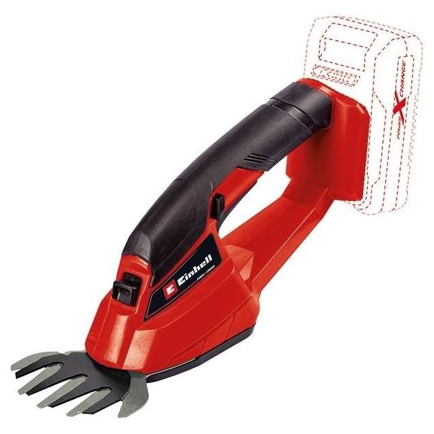 Einhell Ножиці для трави акум Einhell GE-CG 18/1 Li-Solo, PXC, леза 100 мм, 0.65 кг (без АКБ і ЗП), фото  | SNABZHENIE.com.ua