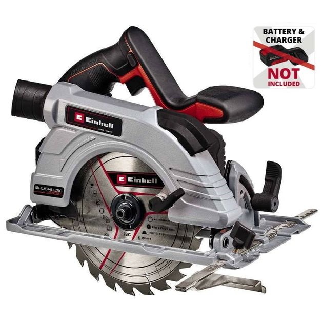 Einhell Пила циркулярна TE-CS 18/190 Li BL - Solo акум., PXC, безщітк., 3800 об/хв, 3.23 кг (без АКБ і ЗП), фото  | SNABZHENIE.com.ua