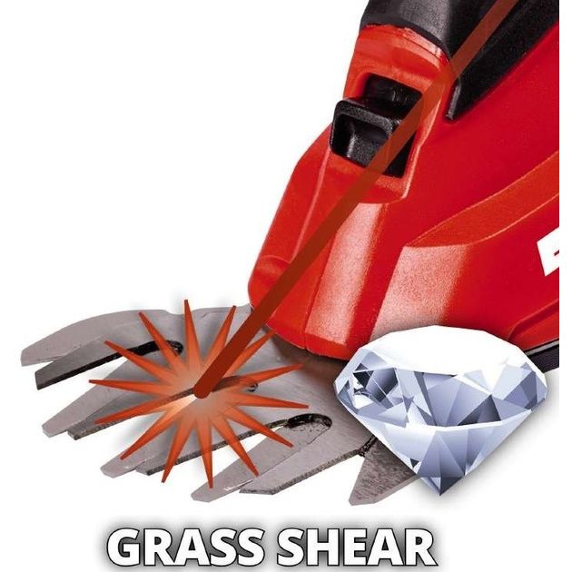 Einhell Ножиці для трави акум GE-CG 18 Li - Solo, 18В, PXC, леза 100/200 мм, 0.66 кг (без АКБ і ЗП), фото , изображение 4 | SNABZHENIE.com.ua Einhell Ножиці для трави акум GE-CG 18 Li - Solo, 18В, PXC, леза 100/200 мм, 0.66 кг (без АКБ і ЗП), фото , изображение 4 | SNABZHENIE.com.ua