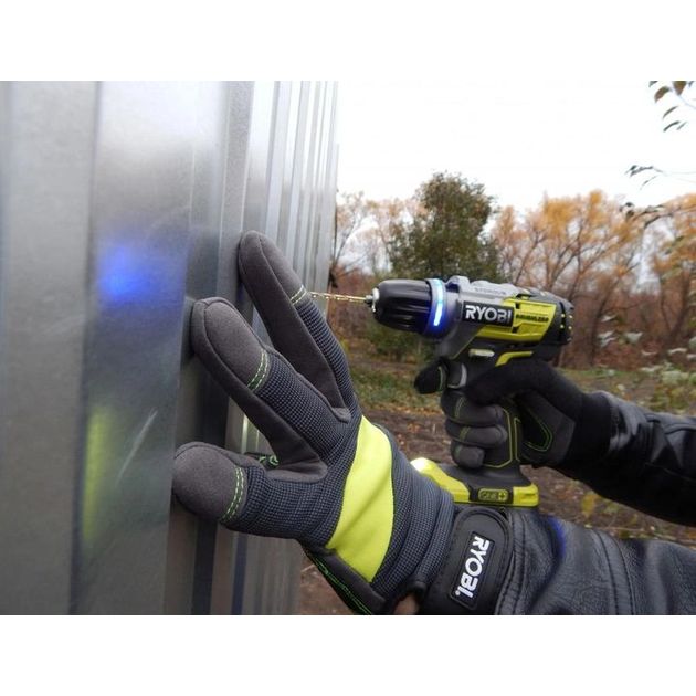 Ryobi Рукавички робочі RAC811L, вологозахист, нар. L, фото , изображение 4 | SNABZHENIE.com.ua