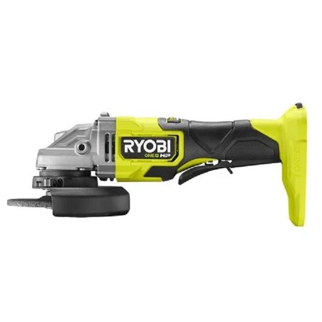 Ryobi Шліфмашина кутова RAG18X-0, акумуляторна ONE+ НР, безщіткова, 125мм, 18В (без АКБ та ЗУ), фото  | SNABZHENIE.com.ua
