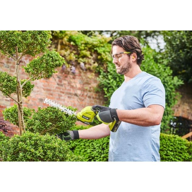 Ryobi Ножиці акумуляторні для трави RY18GSA-0 18В ONE+ з насадкою кущоріз 20см 1кг (без АКБ та ЗП), фото , изображение 6 | SNABZHENIE.com.ua
