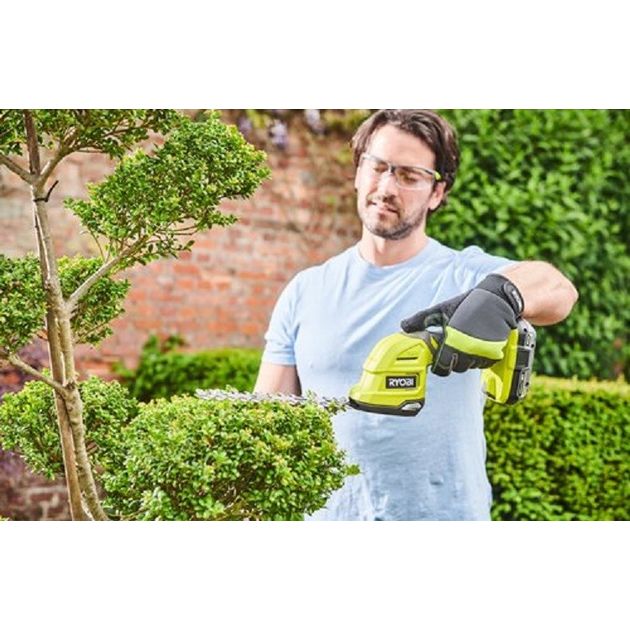 Ryobi Ножиці акумуляторні для трави RY18GSA-0 18В ONE+ з насадкою кущоріз 20см 1кг (без АКБ та ЗП), фото , изображение 5 | SNABZHENIE.com.ua