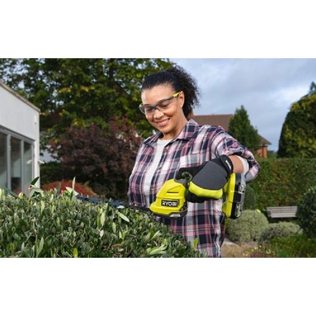 Ryobi Ножиці акумуляторні для трави RY18GSA-0 18В ONE+ з насадкою кущоріз 20см 1кг (без АКБ та ЗП), фото , изображение 4 | SNABZHENIE.com.ua