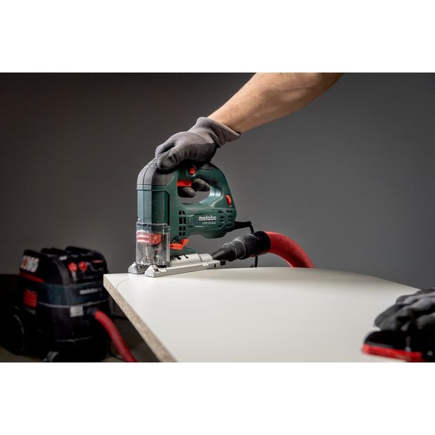 Metabo Лобзик STEB 100 QUICK, 710Вт, 22мм, 1000-3100об/мин, 2.1кг, фото , изображение 3 | SNABZHENIE.com.ua Metabo Лобзик STEB 100 QUICK, 710Вт, 22мм, 1000-3100об/мин, 2.1кг, фото , изображение 3 | SNABZHENIE.com.ua
