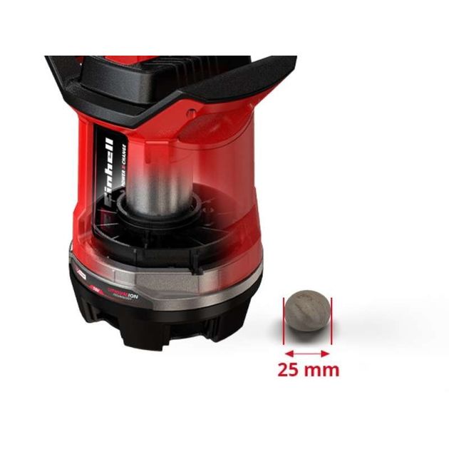 Einhell Насос для брудної води акумуляторний GE-DP 18/25 Li - Solo, PXC, до 25мм,  (без АКБ і ЗП), фото , изображение 4 | SNABZHENIE.com.ua Einhell Насос для брудної води акумуляторний GE-DP 18/25 Li - Solo, PXC, до 25мм,  (без АКБ і ЗП), фото , изображение 4 | SNABZHENIE.com.ua