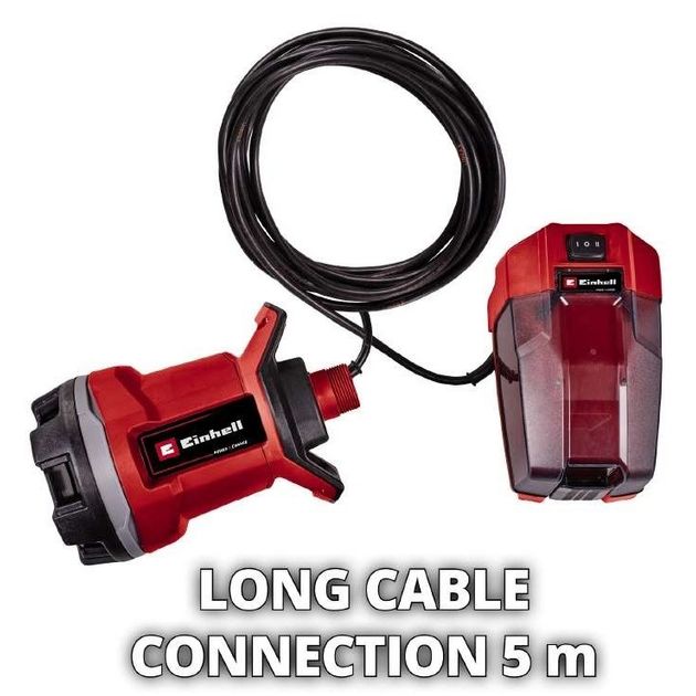 Einhell Насос для брудної води акумуляторний GE-DP 18/25 Li - Solo, PXC, до 25мм,  (без АКБ і ЗП), фото , изображение 9 | SNABZHENIE.com.ua Einhell Насос для брудної води акумуляторний GE-DP 18/25 Li - Solo, PXC, до 25мм,  (без АКБ і ЗП), фото , изображение 9 | SNABZHENIE.com.ua