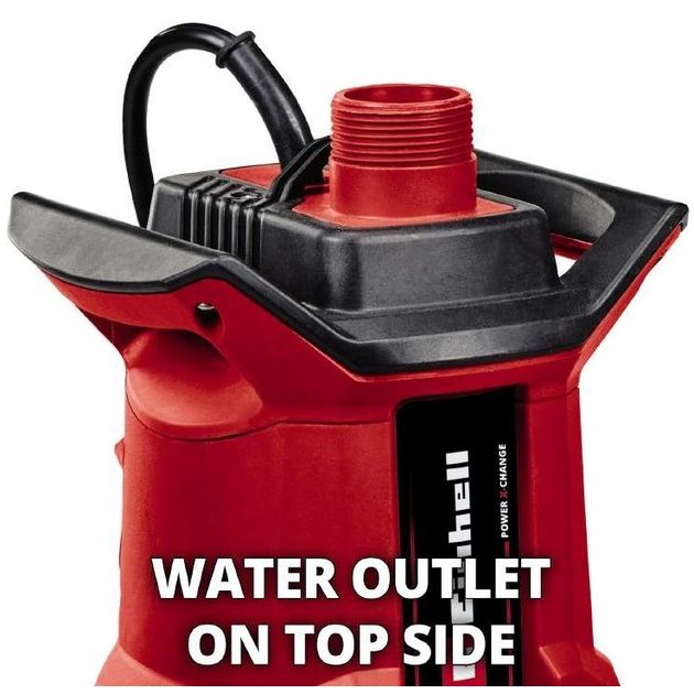Einhell Насос для брудної води акумуляторний GE-DP 18/25 Li - Solo, PXC, до 25мм,  (без АКБ і ЗП), фото , изображение 7 | SNABZHENIE.com.ua Einhell Насос для брудної води акумуляторний GE-DP 18/25 Li - Solo, PXC, до 25мм,  (без АКБ і ЗП), фото , изображение 7 | SNABZHENIE.com.ua