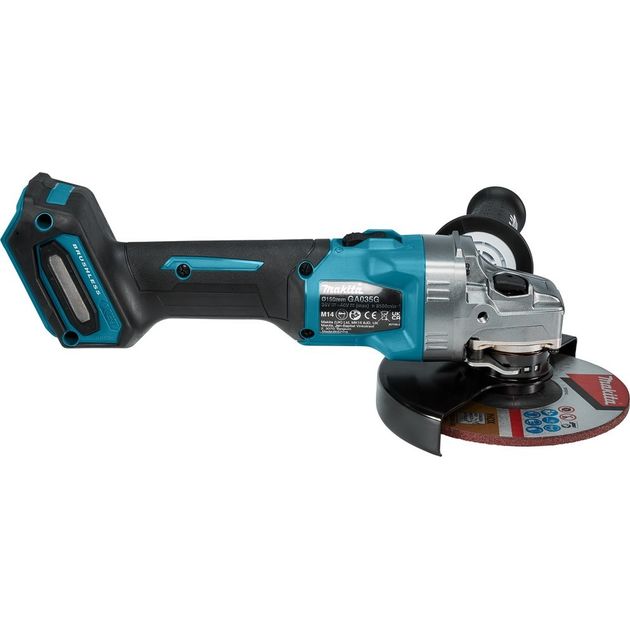 Makita Шліфмашина кутова акумуляторна GA035GZ XGT 40 V MAX, фото , изображение 6 | SNABZHENIE.com.ua Makita Шліфмашина кутова акумуляторна GA035GZ XGT 40 V MAX, фото , изображение 6 | SNABZHENIE.com.ua