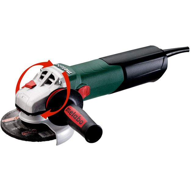 Metabo Шліфмашина кутова WEV 19-125 Q M-BRUSH, фото , изображение 5 | SNABZHENIE.com.ua Metabo Шліфмашина кутова WEV 19-125 Q M-BRUSH, фото , изображение 5 | SNABZHENIE.com.ua
