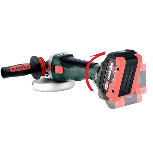 Metabo Шліфмашина кутова акумуляторна WVB 18 LTX BL 15-125 Quick, фото , изображение 3 | SNABZHENIE.com.ua Metabo Шліфмашина кутова акумуляторна WVB 18 LTX BL 15-125 Quick, фото , изображение 3 | SNABZHENIE.com.ua