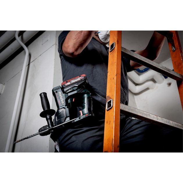 Metabo Перфоратор BH 18 LTX BL 16 акумуляторний, 18В, SDS-plus, 1.3Дж, 2 режими, 0-730об/хв, фото , изображение 6 | SNABZHENIE.com.ua Metabo Перфоратор BH 18 LTX BL 16 акумуляторний, 18В, SDS-plus, 1.3Дж, 2 режими, 0-730об/хв, фото , изображение 6 | SNABZHENIE.com.ua