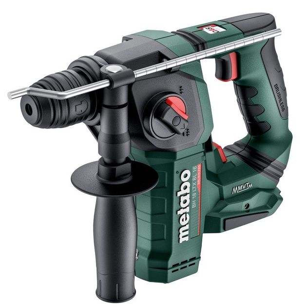 Metabo Перфоратор BH 18 LTX BL 16 акумуляторний, 18В, SDS-plus, 1.3Дж, 2 режими, 0-730об/хв, фото  | SNABZHENIE.com.ua