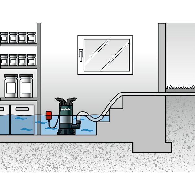 Metabo Насос занурювальний для брудної води PS 18000 SN, фото , изображение 6 | SNABZHENIE.com.ua Metabo Насос занурювальний для брудної води PS 18000 SN, фото , изображение 6 | SNABZHENIE.com.ua