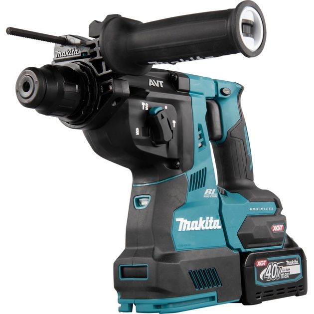 Makita Перфоратор HR003GM201 XGT акумуляторний, 36 В, SDS+, 2.8Дж, 0-980 об/хв, 4.6 кг, фото , изображение 8 | SNABZHENIE.com.ua Makita Перфоратор HR003GM201 XGT акумуляторний, 36 В, SDS+, 2.8Дж, 0-980 об/хв, 4.6 кг, фото , изображение 8 | SNABZHENIE.com.ua