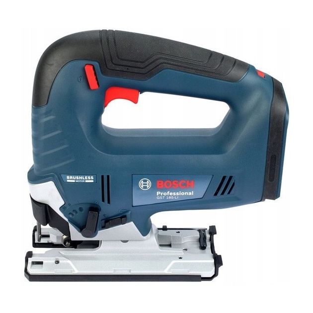 Bosch Лобзик GST 185-LI, акумуляторний 18В, хід 26мм, 0-3500 об/хв, 2.4 кг, без АКБ та ЗП, фото , зображення 6 | SNABZHENIE.com.ua Bosch Лобзик GST 185-LI, акумуляторний 18В, хід 26мм, 0-3500 об/хв, 2.4 кг, без АКБ та ЗП, фото , зображення 6 | SNABZHENIE.com.ua
