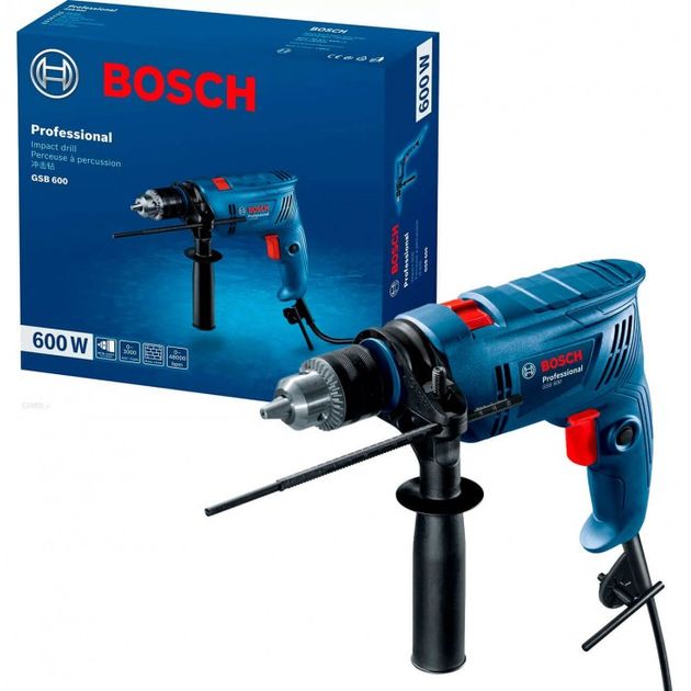 Bosch Ударний дриль GSB 600 PROFESSIONAL 0.601.1A0.320, фото , зображення 9 | SNABZHENIE.com.ua Bosch Ударний дриль GSB 600 PROFESSIONAL 0.601.1A0.320, фото , зображення 9 | SNABZHENIE.com.ua