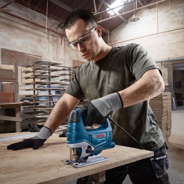 Bosch Лобзик Professional GST 750, 520Вт, SDS, 800-3200 об/м, хід 20 мм, 2.29кг, у кейсі, фото , зображення 9 | SNABZHENIE.com.ua Bosch Лобзик Professional GST 750, 520Вт, SDS, 800-3200 об/м, хід 20 мм, 2.29кг, у кейсі, фото , зображення 9 | SNABZHENIE.com.ua