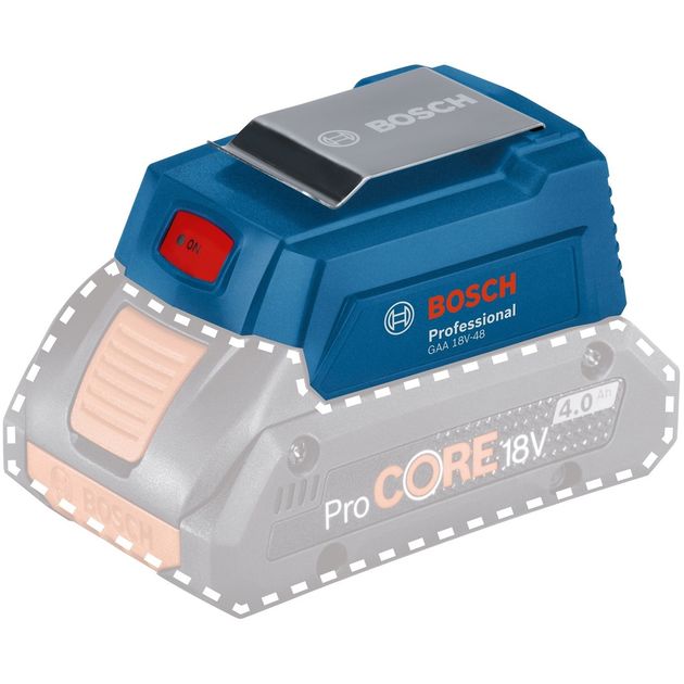Bosch Адаптер USB для батареї GAA 18V-48 Professional, 2.4А, фото  | SNABZHENIE.com.ua