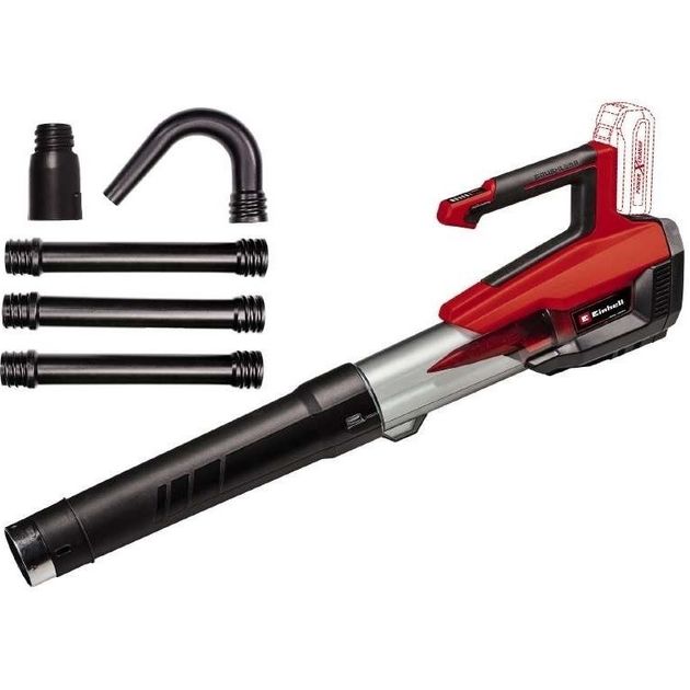 Einhell Повітродув акумуляторний GP-LB 18/200 Li GK - Solo, 18В, 200км/г, 630м3/г, набір подовжувальний, 2.2кг, без АКБ і ЗП, фото  | SNABZHENIE.com.ua