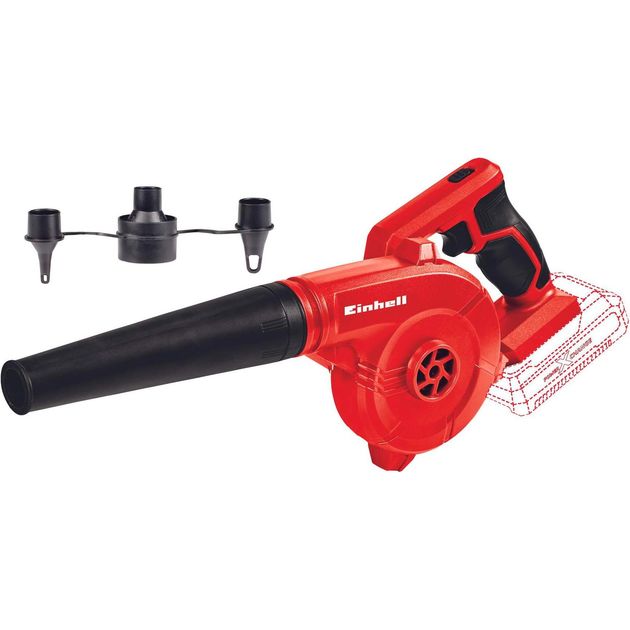 Einhell Повітродув акумуляторний TE-CB 18/180 Li - Solo, 18В, 130/180 км/г, 3 насадки, 0.9кг, без АКБ і ЗП, фото , изображение 5 | SNABZHENIE.com.ua Einhell Повітродув акумуляторний TE-CB 18/180 Li - Solo, 18В, 130/180 км/г, 3 насадки, 0.9кг, без АКБ і ЗП, фото , изображение 5 | SNABZHENIE.com.ua