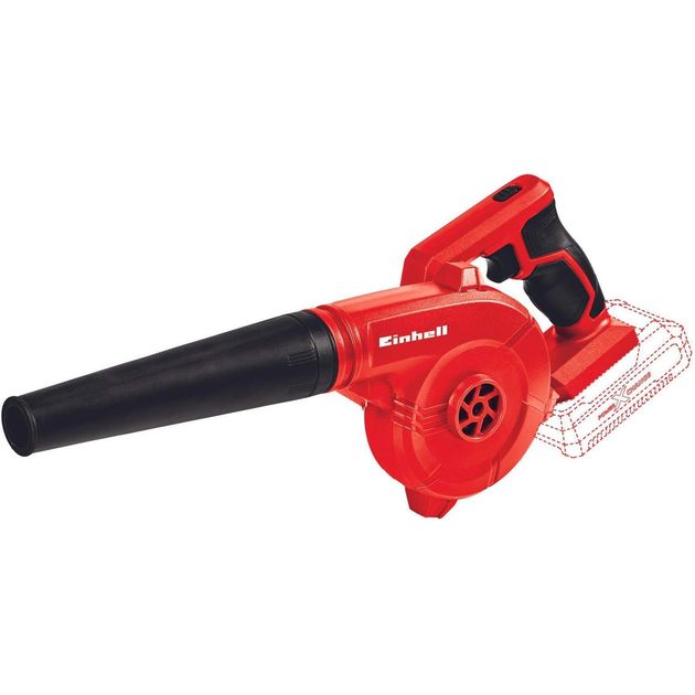 Einhell Повітродув акумуляторний TE-CB 18/180 Li - Solo, 18В, 130/180 км/г, 3 насадки, 0.9кг, без АКБ і ЗП, фото  | SNABZHENIE.com.ua