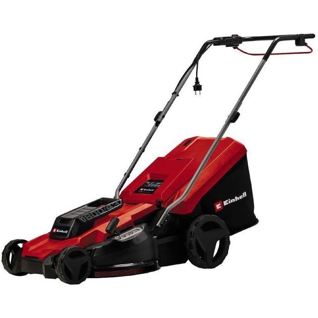 Einhell Газонокосарка електрична GC-EM 1800/43, 1800 Вт, 43 см, 50 л, 20-65 мм, до 800 м2, 12.2 кг, фото  | SNABZHENIE.com.ua