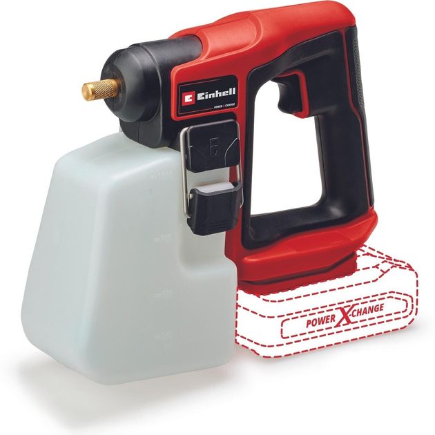 Einhell Фарборозпилювач акумуляторний GE-WS 18/10LI - Solo, 18В, 960мл•хв, бачок 1100мл, (без АКБ та ЗП), фото  | SNABZHENIE.com.ua