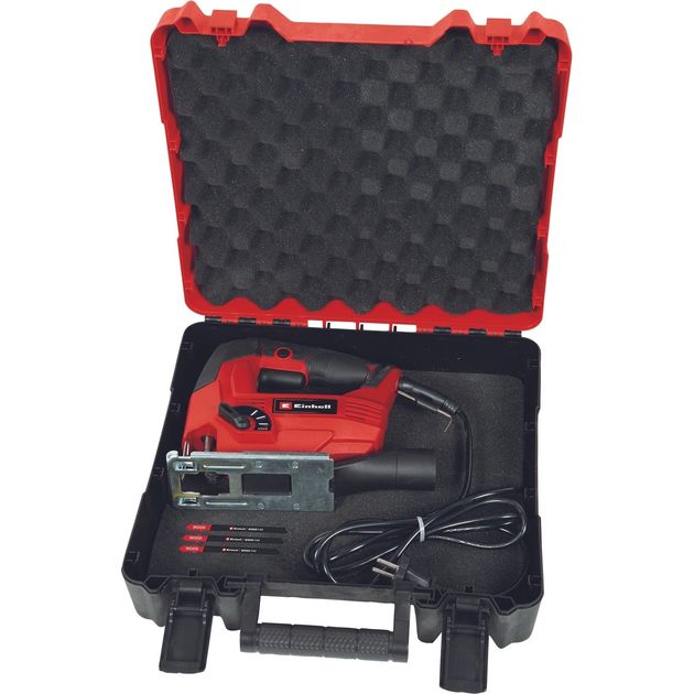 Einhell Лобзик електричний TC-JS 80/1 Kit, 550Вт, 1000-3000об•хв, в комплекті 3 полотна, кейс, 1.86кг, фото , изображение 7 | SNABZHENIE.com.ua Einhell Лобзик електричний TC-JS 80/1 Kit, 550Вт, 1000-3000об•хв, в комплекті 3 полотна, кейс, 1.86кг, фото , изображение 7 | SNABZHENIE.com.ua
