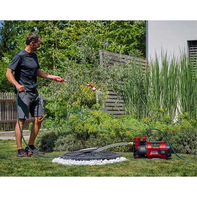 Einhell Насос садовий акумуляторний AQUINNA 36/38 F LED AUTOMATIC, 3800л/г, 36В, 3.7бар, глиб 6м, автоматичний режим, 4.75кг, без АКБ і ЗП, фото , изображение 3 | SNABZHENIE.com.ua Einhell Насос садовий акумуляторний AQUINNA 36/38 F LED AUTOMATIC, 3800л/г, 36В, 3.7бар, глиб 6м, автоматичний режим, 4.75кг, без АКБ і ЗП, фото , изображение 3 | SNABZHENIE.com.ua