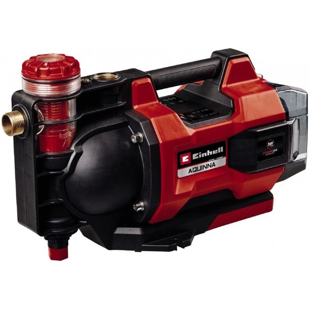 Einhell Насос садовий акумуляторний AQUINNA 36/38 F LED AUTOMATIC, 3800л/г, 36В, 3.7бар, глиб 6м, автоматичний режим, 4.75кг, без АКБ і ЗП, фото  | SNABZHENIE.com.ua