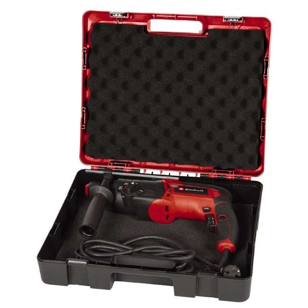 Einhell Перфоратор TC-RH 800 4F, SDS-plus, 800Вт, 2.6Дж, кейс, 3.2кг, фото , изображение 5 | SNABZHENIE.com.ua Einhell Перфоратор TC-RH 800 4F, SDS-plus, 800Вт, 2.6Дж, кейс, 3.2кг, фото , изображение 5 | SNABZHENIE.com.ua