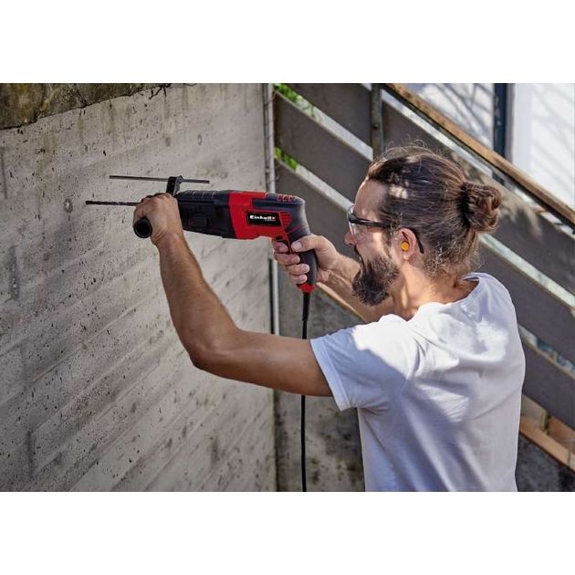 Einhell Перфоратор TC-RH 800 4F, SDS-plus, 800Вт, 2.6Дж, кейс, 3.2кг, фото , изображение 3 | SNABZHENIE.com.ua Einhell Перфоратор TC-RH 800 4F, SDS-plus, 800Вт, 2.6Дж, кейс, 3.2кг, фото , изображение 3 | SNABZHENIE.com.ua
