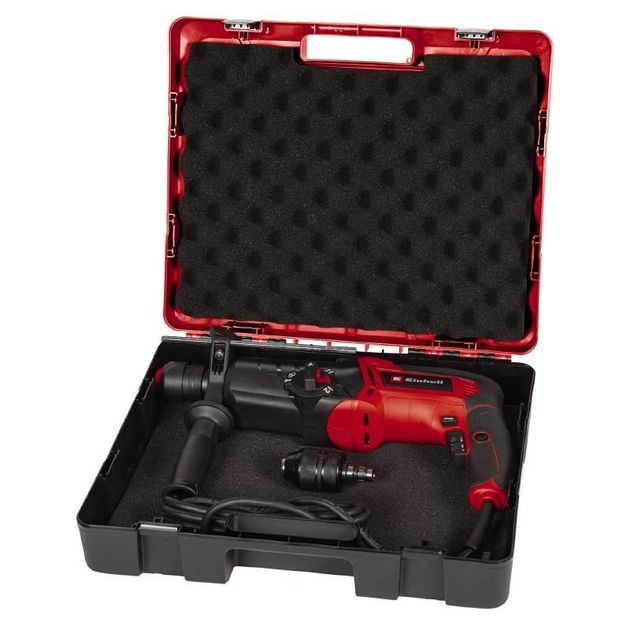 Einhell Перфоратор TE-RH 950 5F, SDS-plus, 950Вт, 3Дж, 2 швидкості, кейс, 3.6кг, фото , изображение 6 | SNABZHENIE.com.ua Einhell Перфоратор TE-RH 950 5F, SDS-plus, 950Вт, 3Дж, 2 швидкості, кейс, 3.6кг, фото , изображение 6 | SNABZHENIE.com.ua