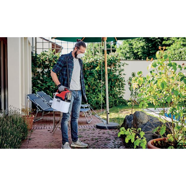 Einhell Обприскувач садовий акумуляторний GE-WS 18/75 Li - Solo, PXC 18В, 7.5л, 1л/хв, 2.41кг (без АКБ та ЗП), фото , изображение 4 | SNABZHENIE.com.ua Einhell Обприскувач садовий акумуляторний GE-WS 18/75 Li - Solo, PXC 18В, 7.5л, 1л/хв, 2.41кг (без АКБ та ЗП), фото , изображение 4 | SNABZHENIE.com.ua