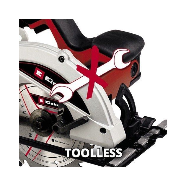 Einhell Пила дискова TC-CS 1250, 1250Вт, 165х16мм, 5500об/хв, 3.95кг, фото , изображение 5 | SNABZHENIE.com.ua Einhell Пила дискова TC-CS 1250, 1250Вт, 165х16мм, 5500об/хв, 3.95кг, фото , изображение 5 | SNABZHENIE.com.ua