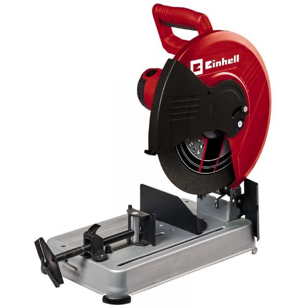 Einhell Пила монтажна по металу TC-MC 355/1, 2200Вт, розмір диска 355мм, 3900об•хв, нахил до 45°, 13.91кг, фото  | SNABZHENIE.com.ua