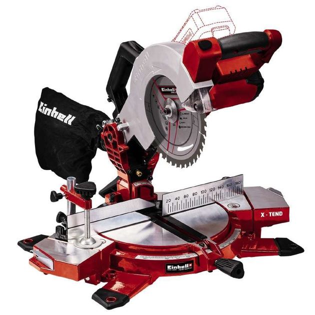 Einhell Пила торцювальна акумуляторна TE-MS 18/210LI - Solo, PXC, 18В, диск 210х30мм, 3000об•хв, LED, лазер, 7кг, без АКБ і ЗП, фото , изображение 2 | SNABZHENIE.com.ua Einhell Пила торцювальна акумуляторна TE-MS 18/210LI - Solo, PXC, 18В, диск 210х30мм, 3000об•хв, LED, лазер, 7кг, без АКБ і ЗП, фото , изображение 2 | SNABZHENIE.com.ua