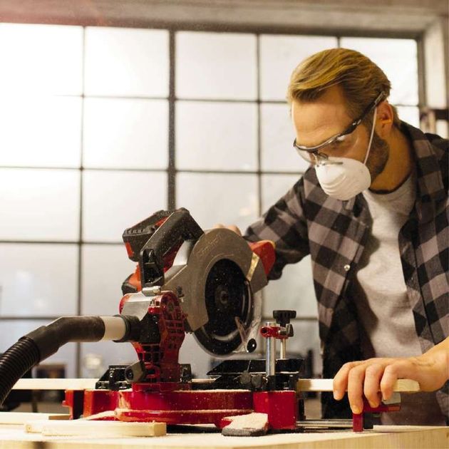 Einhell Пила торцювальна акумуляторна TE-MS 18/210LI - Solo, PXC, 18В, диск 210х30мм, 3000об•хв, LED, лазер, 7кг, без АКБ і ЗП, фото , изображение 3 | SNABZHENIE.com.ua Einhell Пила торцювальна акумуляторна TE-MS 18/210LI - Solo, PXC, 18В, диск 210х30мм, 3000об•хв, LED, лазер, 7кг, без АКБ і ЗП, фото , изображение 3 | SNABZHENIE.com.ua